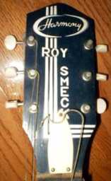 Harmony Roy Smeck Model H-57 repainted headstock front.jpg